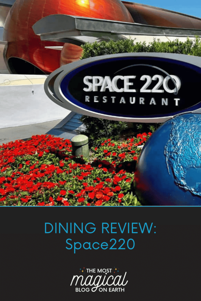 pinterest image, dining review, space 220